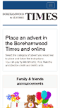 Mobile Screenshot of adbooker.borehamwoodtimes.co.uk